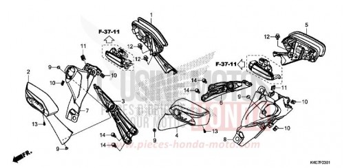 MIROIR (NSS125ADK) NSS125ADK de 2019